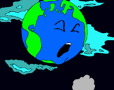 Dibuix Terra malalta pintat per nuria
