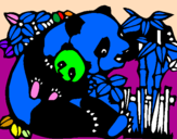 Dibuix Mare Panda pintat per Emma 