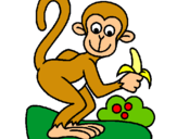 Dibuix Mono pintat per Rumaysae