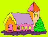 Dibuix Casa pintat per laura tomas quer