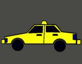 Dibuix Taxi pintat per samuel