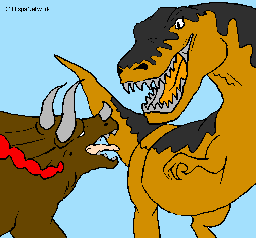 Lluita de dinosauris