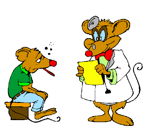 Doctor i pacient ratolí
