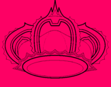 Dibuix Corona reial pintat per mnmn