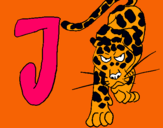 Dibuix Jaguar pintat per jesús