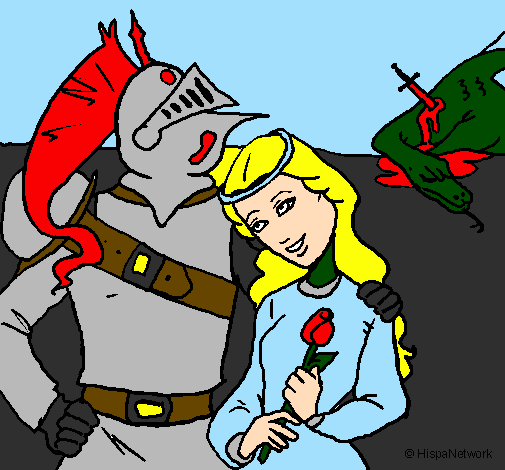 Sant Jordi y la princesa