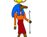 Dibuix Sobek II pintat per alejandro