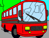 Dibuix Autobús pintat per AUTOCAR