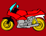 Dibuix Motocicleta pintat per carlos saelices