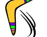 Dibuix Bumerang pintat per nuria