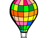 Dibuix Globus aerostàtic pintat per annaba 