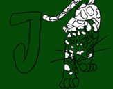 Dibuix Jaguar pintat per gabrielprimero