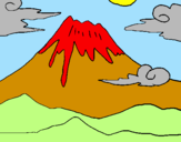 Dibuix Mont Fuji pintat per mireia