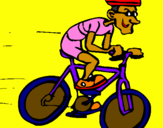 Dibuix Ciclisme  pintat per Quimet