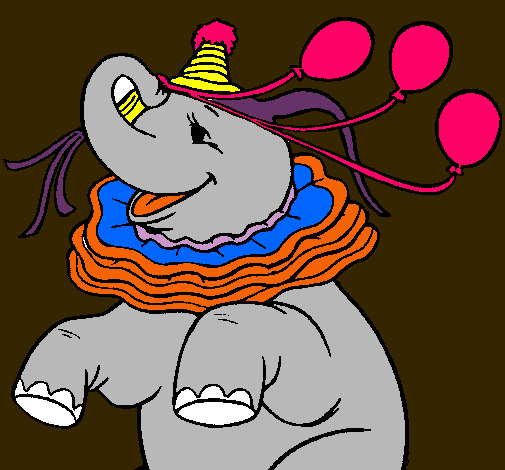 Elefant amb 3 globus