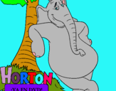 Dibuix Horton pintat per laia