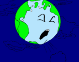 Dibuix Terra malalta pintat per CARLA  S T R