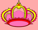 Dibuix Corona reial pintat per sandra