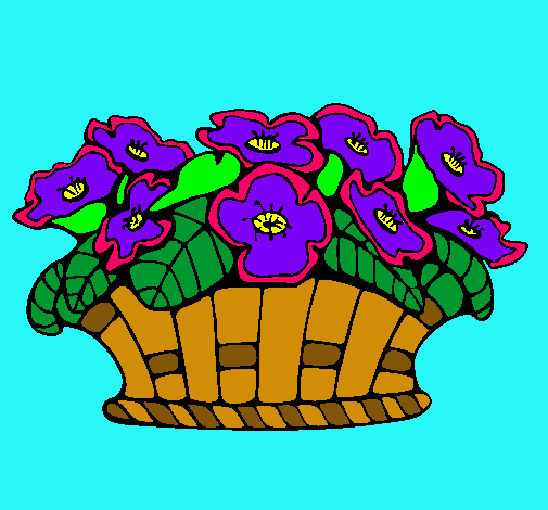 Cistell de flors 10