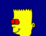Dibuix Bart pintat per tudorFamas