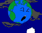 Dibuix Terra malalta pintat per judith gimenez