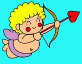 Dibuix Cupido pintat per noita8