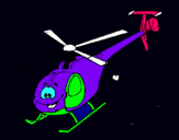 Dibuix Helicòpter pintat per adria  tamargo bolet