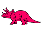 Dibuix Triceratops pintat per ?
