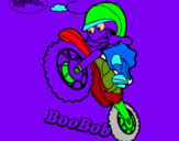 Dibuix BooBob pintat per ROGER@