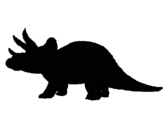 Dibuix Triceratops pintat per UGTgseht3riuheyufn