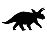 Dibuix Triceratops pintat per UGTgseht3riuheyufn