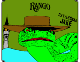 Dibuix Rattlesmar Jake pintat per dani valderrama