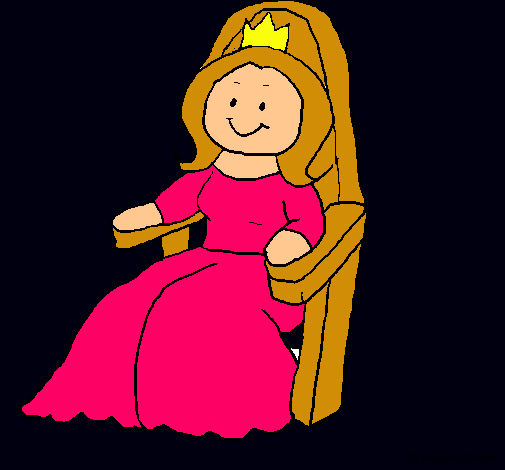 Princesa en el tron