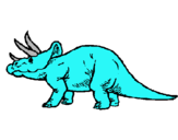 Dibuix Triceratops pintat per KATERINE
