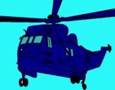 Dibuix Helicòpter al rescat  pintat per CARLOS4
