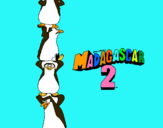 Dibuix Madagascar 2 Pingüins pintat per irinas.guardiola