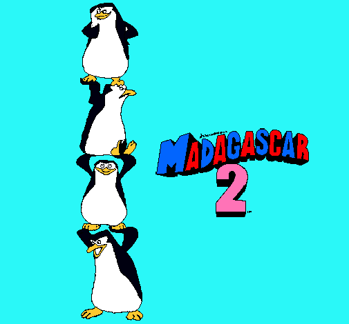 Madagascar 2 Pingüins