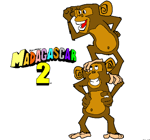 Madagascar 2 Manson i Phil