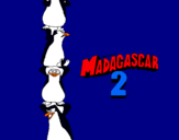 Dibuix Madagascar 2 Pingüins pintat per MARTI