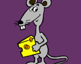 Dibuix Ratolí 2 pintat per ratoli