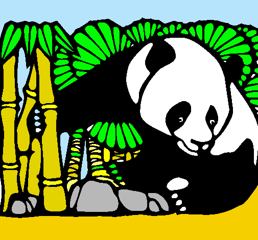 Ós Panda i Bambú