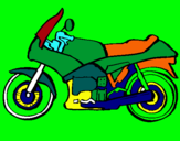 Dibuix Motocicleta pintat per GUILLEM