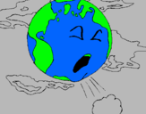 Dibuix Terra malalta pintat per julia   g