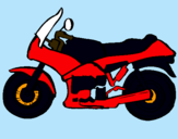 Dibuix Motocicleta pintat per ismael