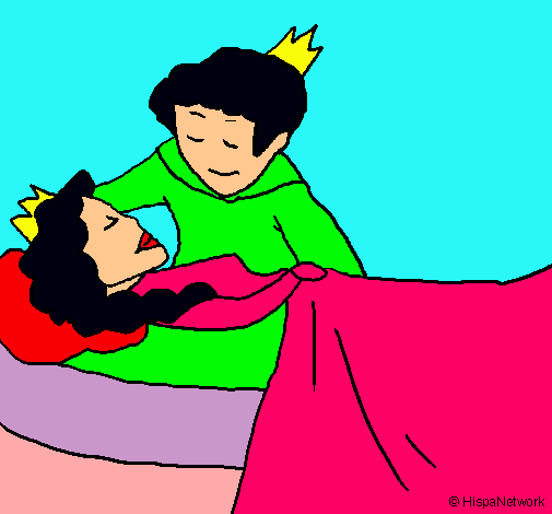 La princesa dorment i el príncep