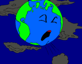 Dibuix Terra malalta pintat per marc abuli roura