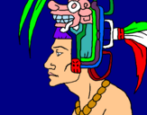 Dibuix Cap de la tribu pintat per ingrid