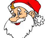 Dibuix Cara del Pare Noel pintat per BERNAT RABASSA