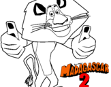 Dibuix Madagascar 2 Alex pintat per nònim