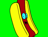 Dibuix Hot dog pintat per abdul